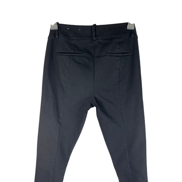 Loft Curvy Skinny Ankle Dress Pants, Black, Size 4 - Picture 4 of 6
